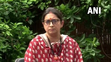 India News | Smriti Irani Demands Apology from Congress for Adhir Ranjan Chowdhury's 'Rashtrapatni' Remark