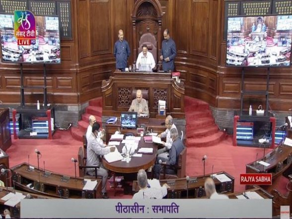 India News | Rajya Sabha Adjourned Till 2 Pm Amid Protests over 'Rashtrapatni' Remark for President Murmu - Vimarsana News