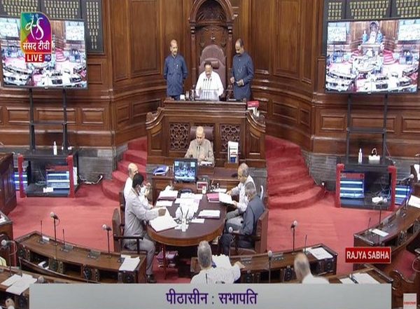 India News | Rajya Sabha Adjourned Till 2 Pm Amid Protests over 'Rashtrapatni' Remark for President Murmu