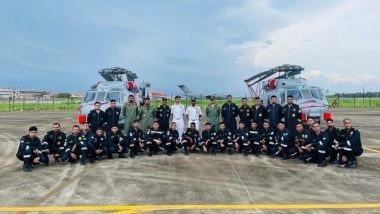 India News | Indian Navy Receives Two MH-60 R Multirole Helicopters from US