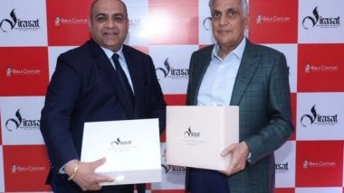 Business News | Birla Century Announces Launch of New Home Bedding Ethnic Collection 'Virasat' to Highlight India's Artistic Legacy