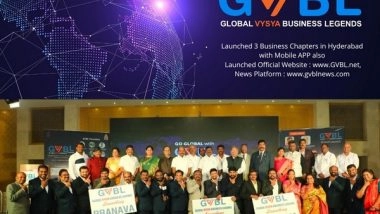 Business News | Global Vysya Business Legends Launched in Hyderabad to Support and Aid Businesses of Arya Vysyas in India and Abroad
