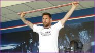 Lionel Messi All Smiles at PSG training, Shares IG Post (See Pic)