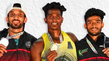 Abdulla Aboobacker, Praveen Chithravel and Eldhose Paul at World Athletics Championships USA 2022, Live Streaming Online: Know TV Channel & Telecast Details for Men’s Triple Jump Qualification Event