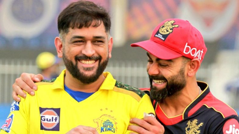 Virat Kohli Pays Emotional Tribute to MS Dhoni on his 41st Birthday on Social Media (Watch Video)