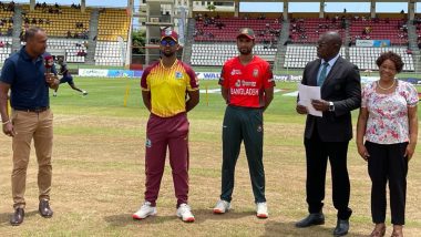 How To Watch WI vs BAN 2nd T20I 2022, Live Streaming Online and Match Timings in India: Get West Indies vs Bangladesh Cricket Match Free TV Channel and Live Telecast Details