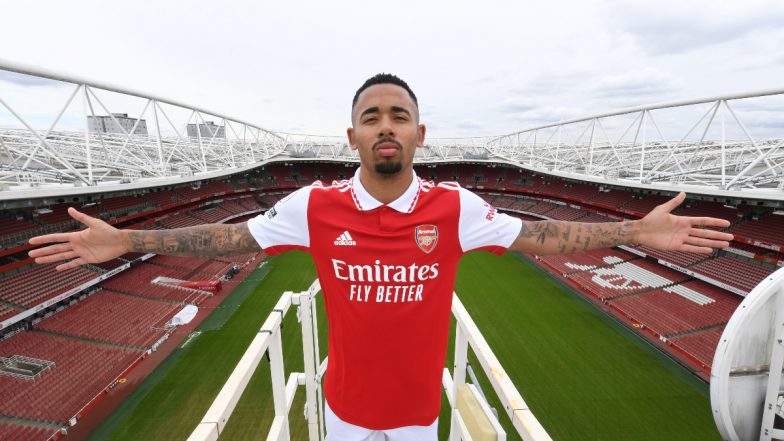 Arsenal Complete Gabriel Jesus Signing From Manchester City, Announce Player’s Arrival to North London (See Pics and Video)