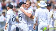 India Set 378-Run Target for England in 5th Test After Ben Stokes’ Four-Fer Bowls Out Visitors for 245