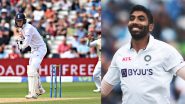 Jasprit Bumrah Castles Zak Crawley, Gives India Much-Needed Breakthrough on Day 4 of IND vs ENG 5th Test (Watch Video)