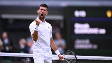 How to Watch Novak Djokovic vs Cameron Norrie, Wimbledon 2022 Live Streaming Online: Get Free Live Telecast of Men’s Singles Semifinal Tennis Match in India