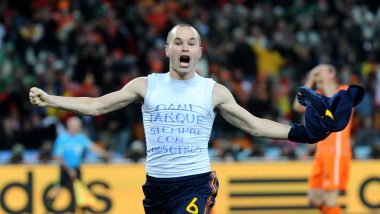 On This Day: Andres Iniesta’s Late Strike Won Spain Their First-Ever FIFA World Cup Title in 2010