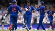 IND vs ENG, 1st ODI 2022: Jasprit Bumrah, Rohit Sharma, Shikhar Dhawan Lead India to 10-Wicket Win Over England