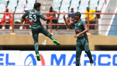 West Indies vs Bangladesh 3rd ODI 2022 Live Streaming Online: Get Free Live Telecast of WI vs BAN Cricket Match on TV With Time in IST