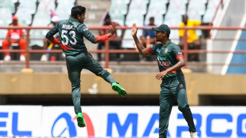 WI vs BAN 2nd ODI Video Highlights: Watch Bangladesh Seal Series Win Against Windies