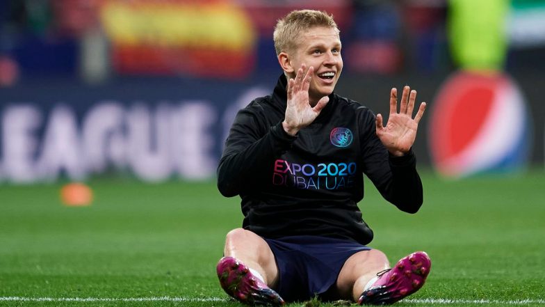 Oleksandr Zinchenko Transfer News: Pep Guardiola Confirms Ukraine Star’s Departure To Join Arsenal (Watch Video)