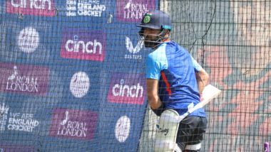 Virat Kohli and Other Indian Players Hit the Nets at Old Trafford Ahead of IND vs ENG ODI Series Decider (See Pics)