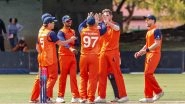 Zimbabwe vs Netherlands Live Streaming Online on FanCode: Get Telecast Details Of Final, T20 World Cup 2022 Qualifier Match With Time in IST