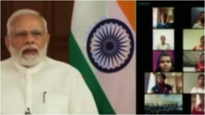 PM Narendra Modi Sends a Message to Indian Athletes Competing at Commonwealth Games 2022, Says 'Coming Fortnight is an Opportunity to Showcase Your Strength and Skills'