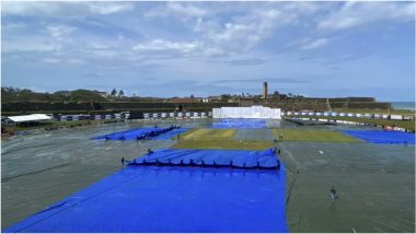 Rain Stops Play in Pakistan vs Sri Lanka 1st Test, Day 5; Visitors Need 11 Runs to Win