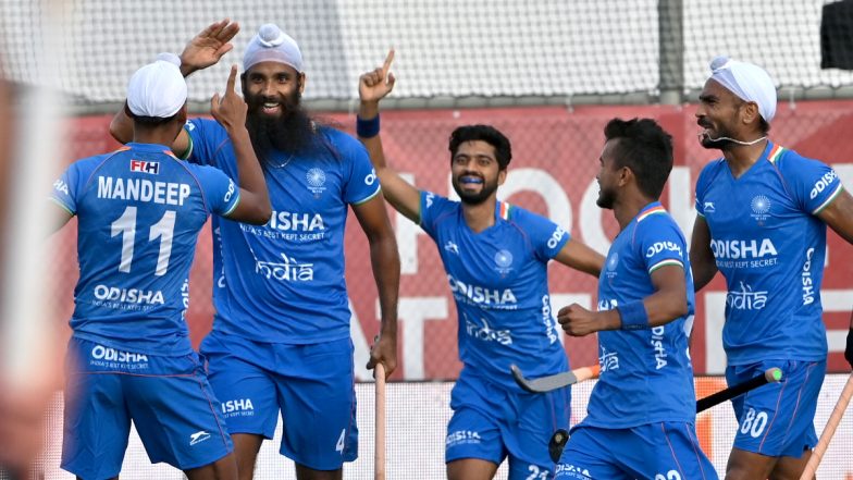 CWG 2022 Day 7 Results: Harmanpreet Singh Hits Hattrick As India Beat Wales 4–1 To Reach Semifinals of Men’s Hockey Event in Birmingham