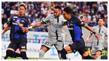 PSG vs Gamba Osaka Video Highlights: Watch Lionel Messi, Neymar, Kylian Mbappe Score in Club Friendly