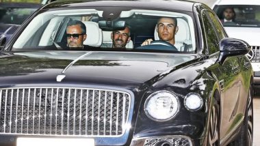 Cristiano Ronaldo Transfer News: Portuguese Star, Sir Alex Ferguson Arrive at Carrington Ahead of Discussions over the Forward's Future at Manchester United