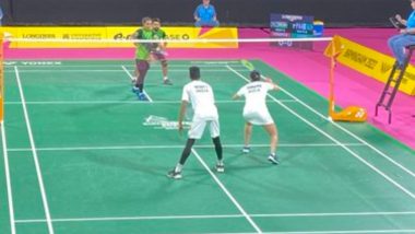 CWG 2022 Day 1 Results: Ashwini Ponnappa-Sumeeth Reddy Help India Beat Pakistan to Take 1-0 Lead in Badminton Mixed Doubles Event