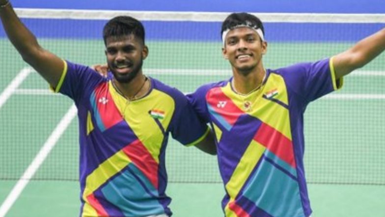 CWG 2022 Day 1 Results: Satwiksairaj Rankireddy-Chirag Shetty Pair Wins in Badminton Men's Doubles Event, Gives India 4-0 Advantage Over Pakistan