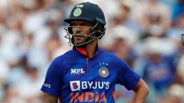 IND vs SA ODI 2022: Shikhar Dhawan Named India Captain for Upcoming Three-match ODI Series Against South Africa