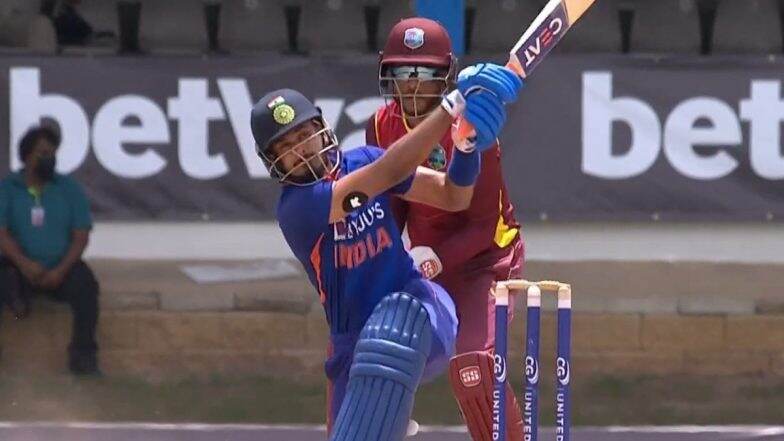 Shreyas Iyer Scores Fifty During India vs West Indies 1st ODI 2022