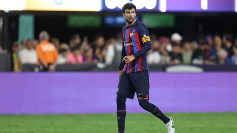 Real Madrid vs Barcelona: Gerard Pique Gets Booed by Fans During El Clasico Clash in Las Vegas (Watch Video)