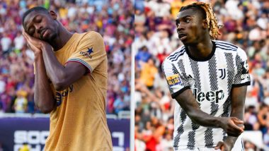 Barcelona 2–2 Juventus, Club Friendly: Ousmane Dembele, Moise Kean Hit Braces As Teams Share Spoils (Watch Goal Video Highlights)