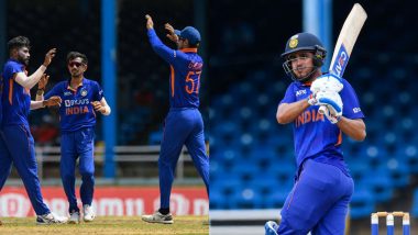 IND vs WI 3rd ODI 2022 Stat Highlights: Shubman Gill, Yuzvendra Chahal Star As Dominant India Clinch 3–0 Series Sweep Over Windies
