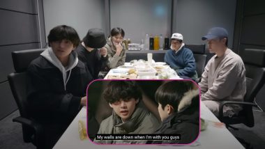 BTS V aka Kim Taehyung Crying? ARMY Wonders After Tae Tae Has an Emotional Moment with Wooga Squad In The Soop Friendcation Teaser (Watch Video)