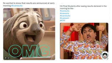 CA Final Results 2022 Funny Memes And Jokes: Twitterati Post Hilarious Reactions as ICAI Declares Chartered Accountant Exam Results