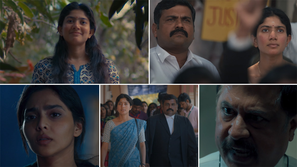 Gargi Trailer: Sai Pallavi Is a Strong and Brave Women Who Fights for Justice in This Tamil Movie Co-Starring Kaali Venkat, Aishwarya Lekshmi (Watch Video) | 🎥 LatestLY