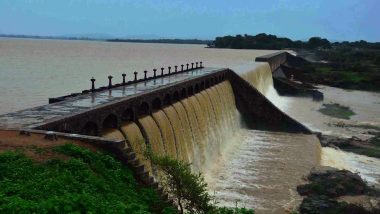 Andhra Pradesh Rains: River Godavari Crosses Second Danger Mark at Dowleswaram Barrage