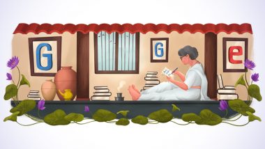 Balamani Amma Google Doodle: Search Engine Company Celebrates 113th Birth Anniversary of Grandmother of Malayalam Literature