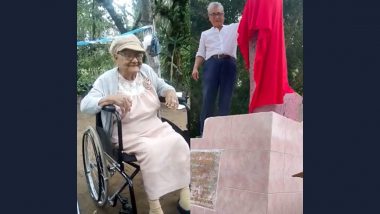 Giant Penis on Tombstone! 99-Year-Old Grandmother's Dying Wish of Having Huge Dick on Her Grave Comes True (See NSFW Pic)