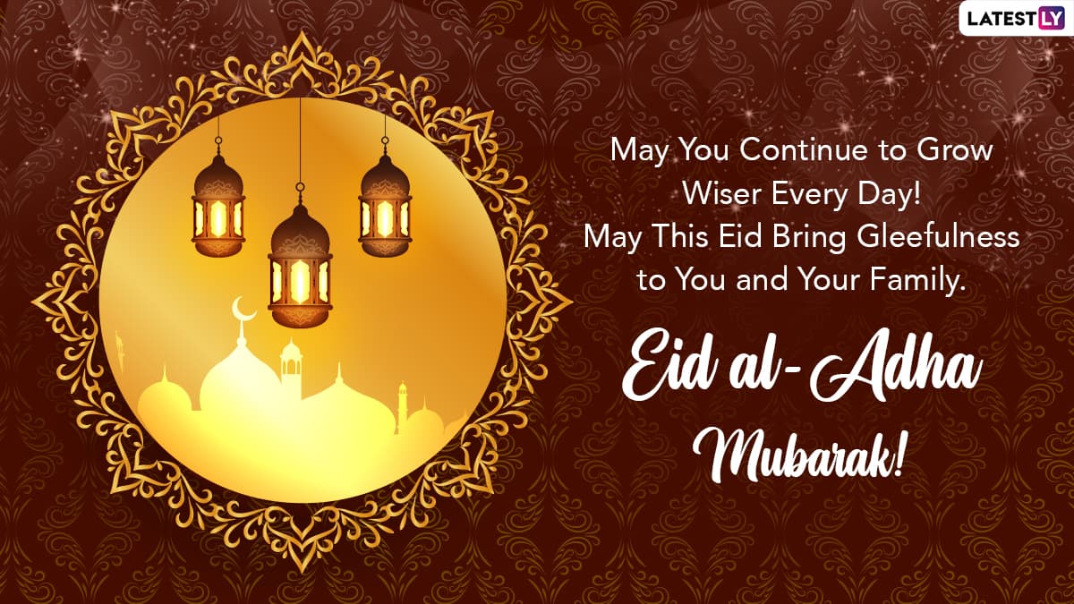 Eid al-Adha 2022 Greetings & Bakrid HD Images: Wallpapers ...