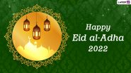 Eid al-Adha 2022 Greetings & Bakrid HD Images: Wallpapers, WhatsApp Messages, Wishes and SMS To Celebrate the Islamic Feast of Sacrifice