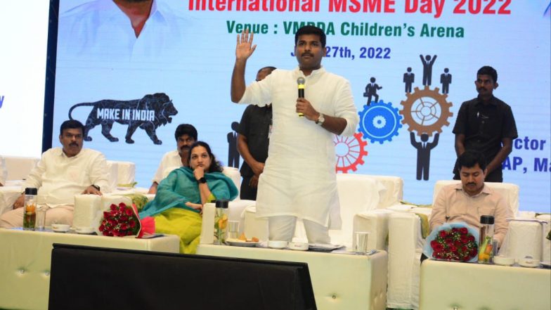 Andhra Pradesh Ranks First in Ease of Doing Business, Says Industries Minister Gudivada Amarnath