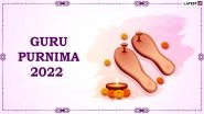 Guru Purnima 2022 Wishes & HD Images: WhatsApp Stickers, Photos, Facebook Status Messages, Greetings, HD Wallpapers and SMS for Vyasa Purnima