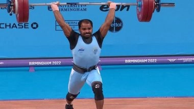 Sports News | CWG 2022: PM Modi, President Murmu, Anurag Thakur Laud Weightlifter Poojary After Bronze Medal Victory