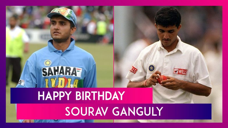 Sourav Ganguly Turns 50: Indian Cricket Fraternity Extends Good Wishes to Former India Skipper