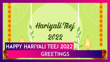 Happy Hariyali Teej 2022 Greetings, WhatsApp Messages, Quotes & Images for Loved Ones