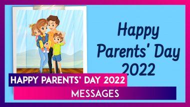Happy Parents’ Day 2022 Messages: Wishes, Images, Wishes & Heartfelt Quotes To Share on 24 July