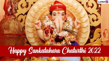 Sankashti Chaturthi July 2022 Wishes & Lord Ganesha HD Images: WhatsApp Messages, Quotes, SMS, Wallpapers and Greetings To Send on Sankatahara Chaturthi