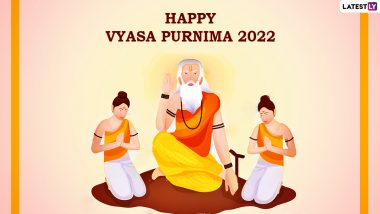 Happy Guru Purnima 2022 Wishes & Messages: WhatsApp Status, Images, HD Wallpapers, SMS and Quotes To Send to Teachers and Spiritual Gurus