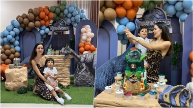 Hardik Pandya and Natasa Stankovic’s Son Agastya Turns 2, and His Jurassic World-Themed Birthday Party Photos Are Super Cute!